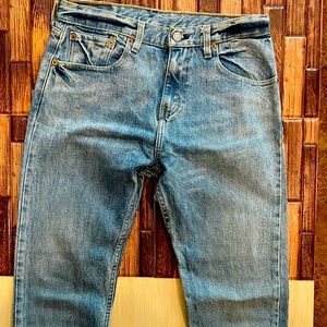 Levi Strauss & CO. Mens blue straight leg jeans 512 W29 L30